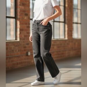 We The Free Charcoal Relaxed Jeans